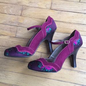 Ruby Shoo Imogen, plum